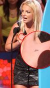 britney spears small star hand tattoo